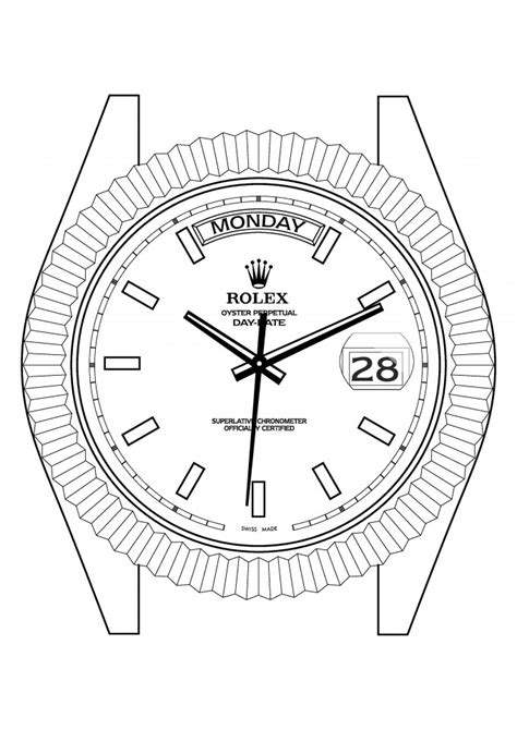 rolex drawing free download.